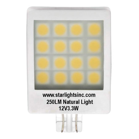 AP PRODUCTS AP Products 016-921-250 Star Lights 12V Interior Replacement Bulb - 250 Lumens 016-921-250